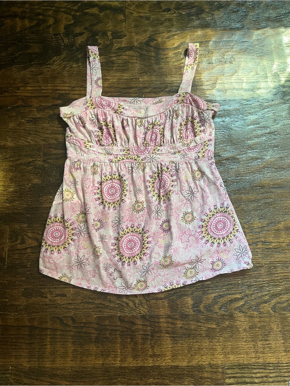 Bugle Boy Paisley Babydoll Blouse